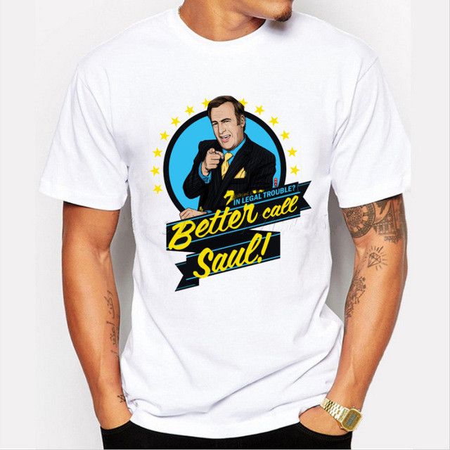 Better Call Saul T Shirt Inspired by BB Cult TV T Shirt Heisenberg Free UK Post!