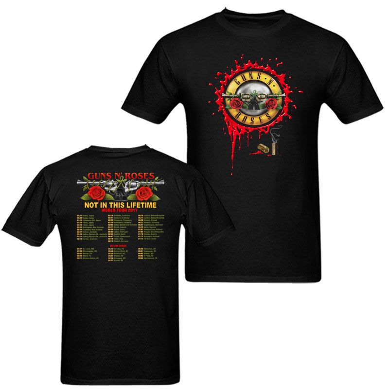 guns and roses concert shirt