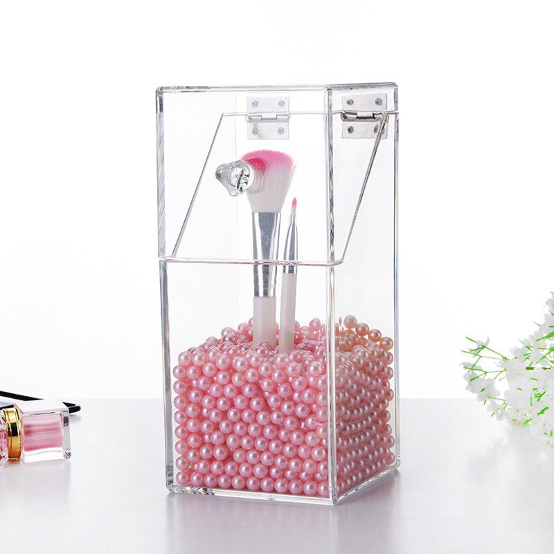 Lifewit Pc Makeup Organizer Acrylic Storage Box Clear Cosmetic