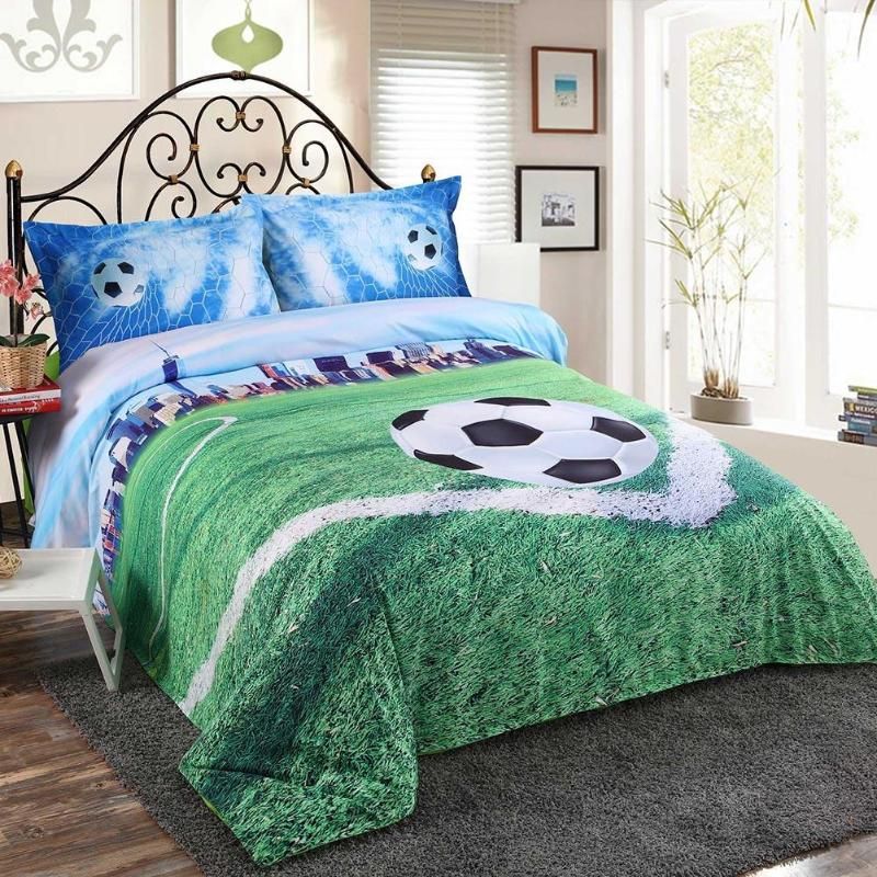 3d Fl Printed Beddings Sport Soccer Bedclothes Polyester Home 3d Fl Printed Beddings Sport Soccer Bedclothes Polyester Home Use Comforter Sets Queen Size Duvet Covers Full From Carmlin 91 39 Dhgate Com