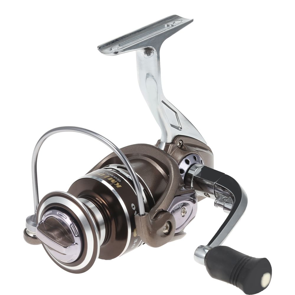 Spinning Reel Fishing Roller Rod Long Shot Salt Water Sea Black Metal Spool Carp