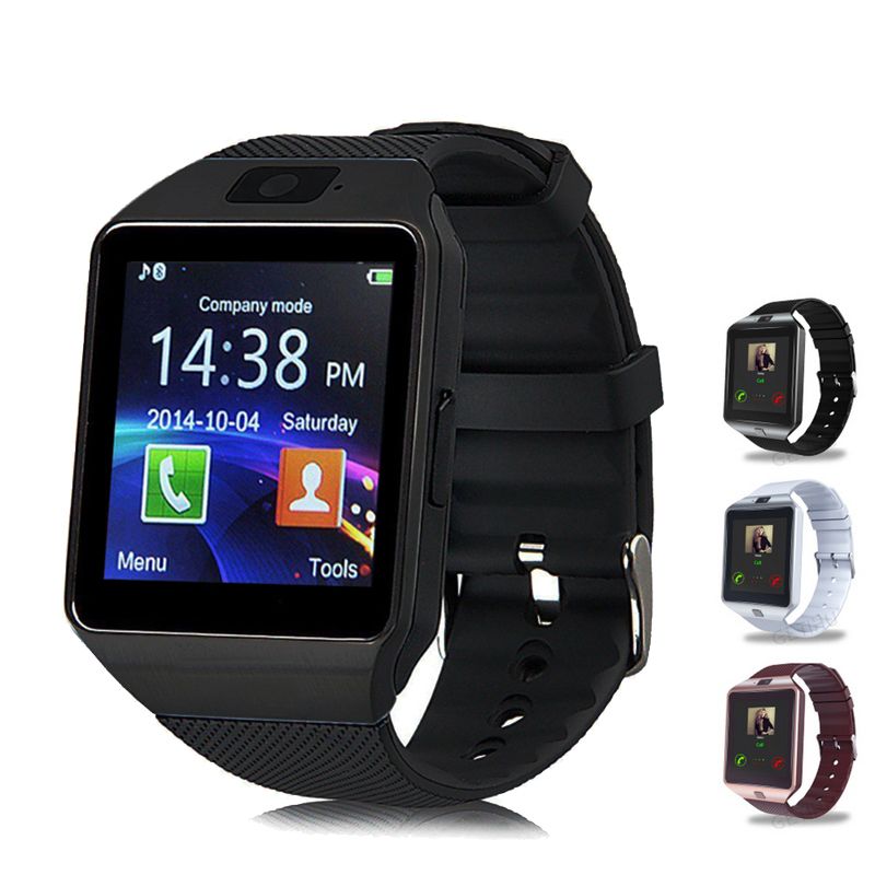 dz09 smart watch sim card