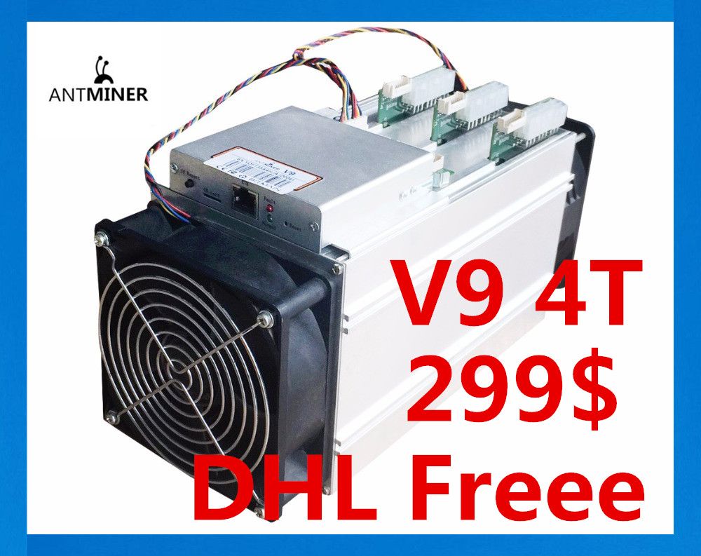 Acheter Prêt En Stock !! AntMiner V9 4T / S Bitcoin Miner ...