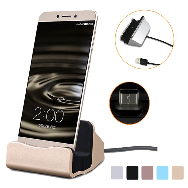 Mobile Phone Charging Dock Station Desktop Docking Charger Sync Dock For Samsung S6 S7 Edge Note