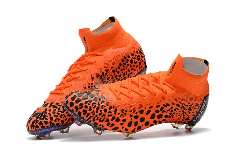 orange mercurial cleats