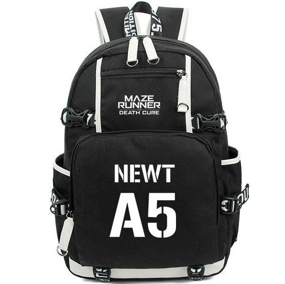 2019 Newt Backpack The Maze Runner School Bag A5 Daypack Hot Laptop