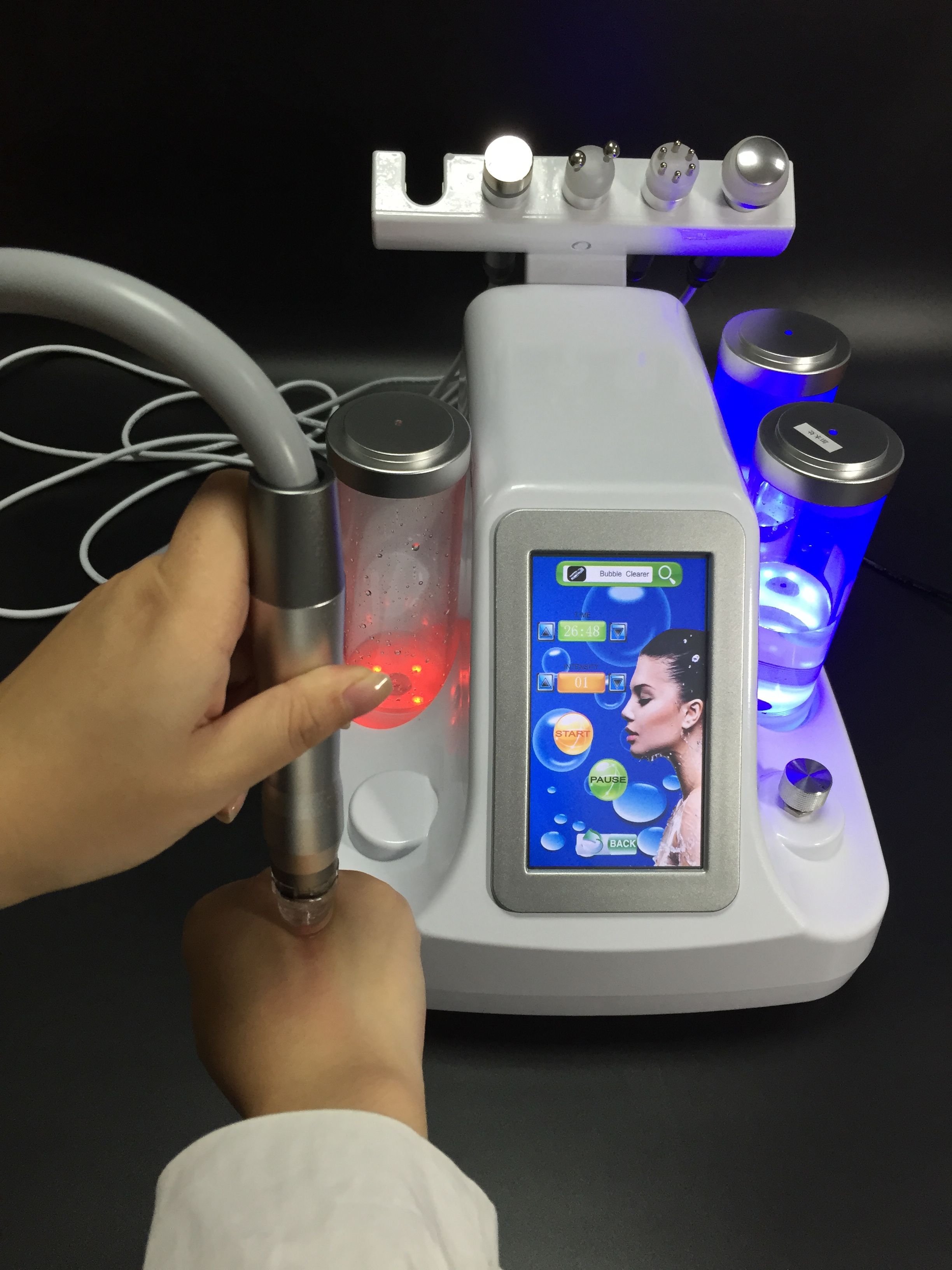 Portable 5in1 Hydrafacial Water Peeling Machine Hydro ...