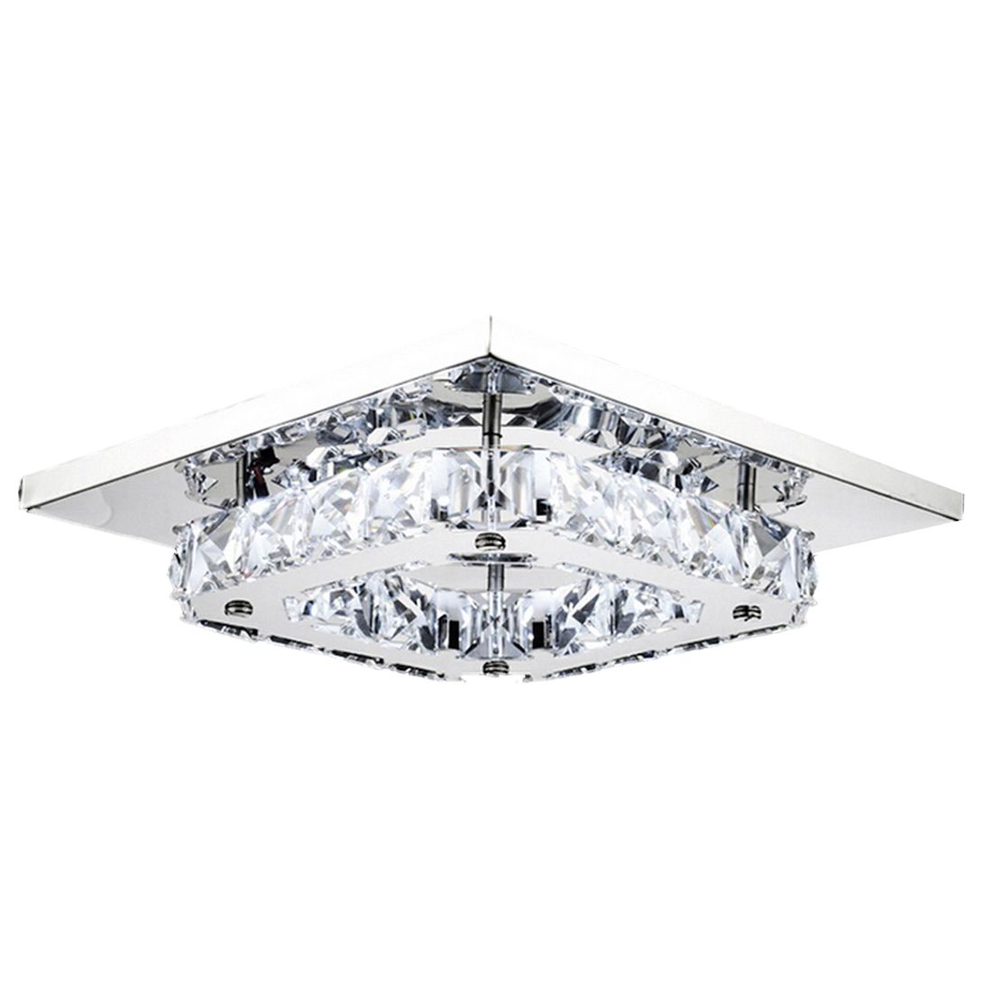 8 Led Crystal Flush Mount Modern Transpa Stainless Steel Ceiling 8 Led Crystal Flush Mount Modern Transpa Stainless Steel Ceiling Light Lamp With 61 01 Piece On