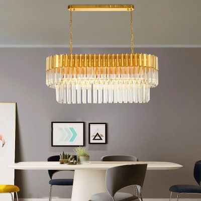 New Luxury Crystal Chandelier Modern Lighting Living Room Restaurant New Luxury Crystal Chandelier Modern Lighting Living Room Restaurant Ac110 240v Gold Le Pendant Lamp Ceiling Lights From Jess678