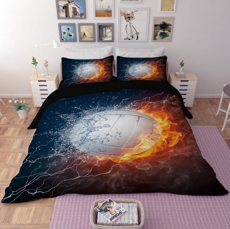 3d Bedding Sets Queen Size Sports Quilt Duvet Cover Set 3d Bedding Sets Queen Size Sports Quilt Duvet Cover Set Sheet Pillow Gifts Polyester Printed Comforter And