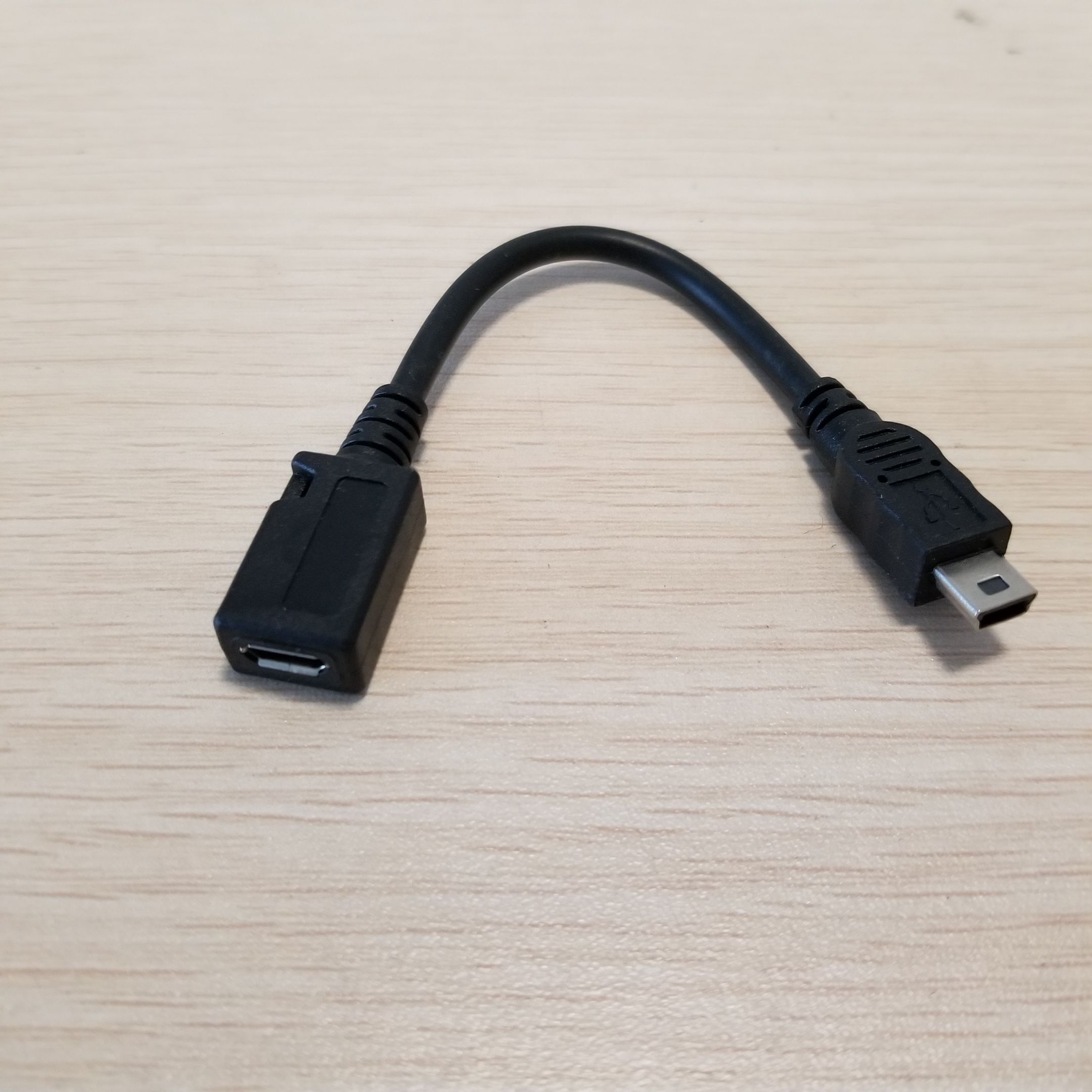 Compre Mini Usb Tipo B A Micro Usb Tipo B Adaptador Hembra A Macho