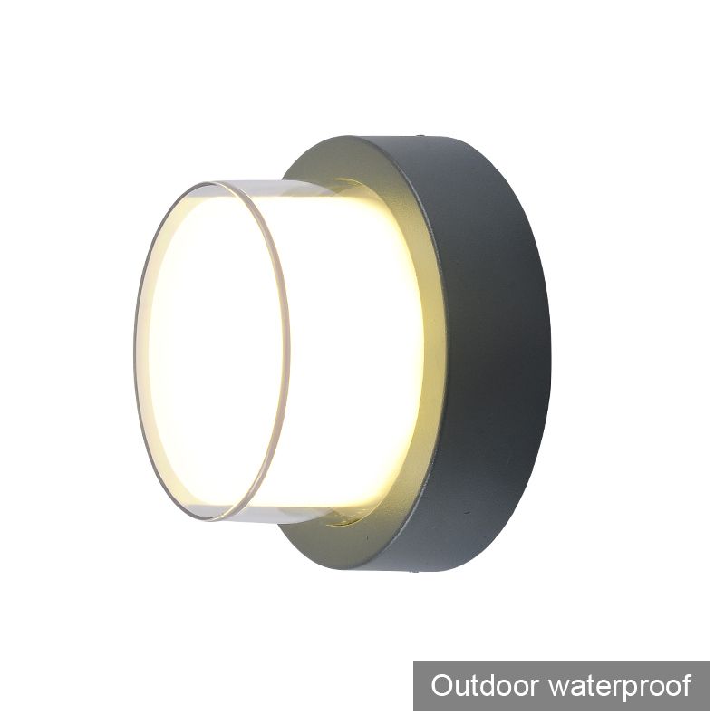 2018 Round On Modern Brief Style Led Wall Light Lamp Sconce 2018 Round On Modern Brief Style Led Wall Light Lamp Sconce Outdoor Waterproof Decorative Ing From Jigsaw 146 76 Dhgate