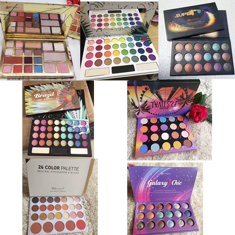 New High Quality Makeup Eyeshadow Palettes Professional Cool And Warm