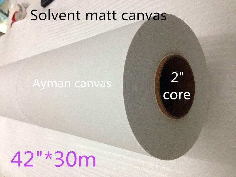 42 30m canvas matte polyester for eco solvnet inkjet media canvas