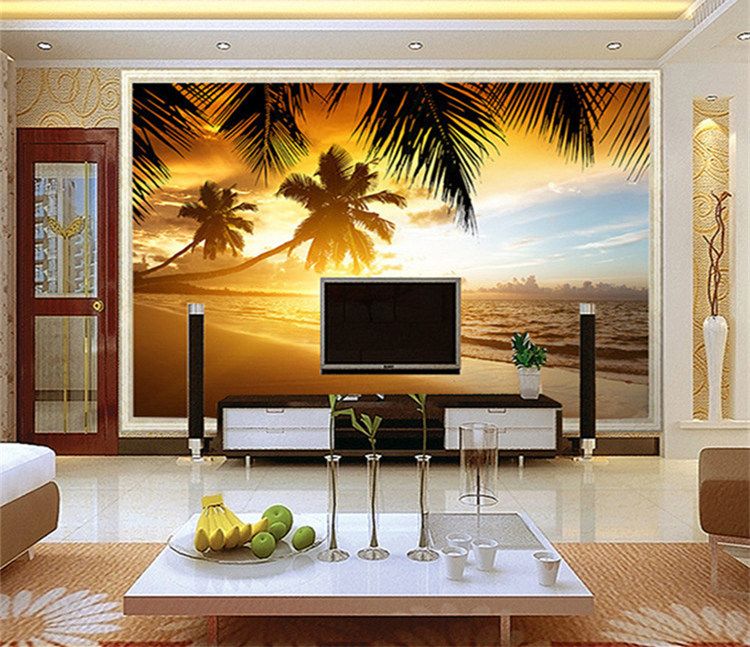 Download Plage sur le theme papier peint Free