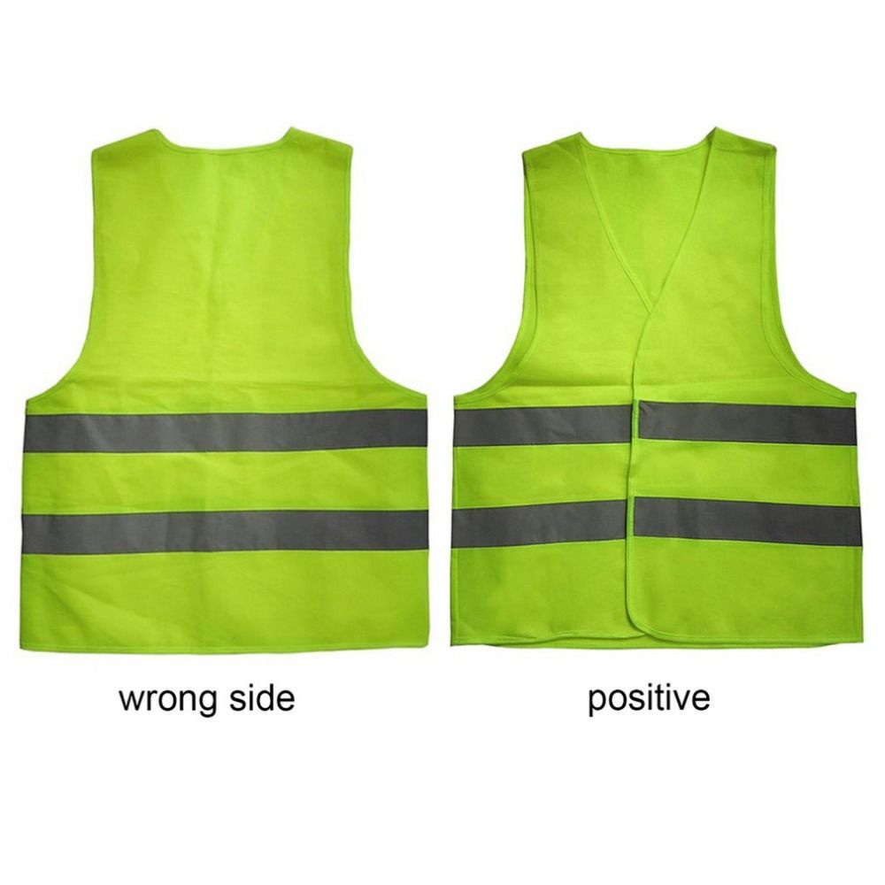Reflective Vest Safety Clothing Visibility Security Safety Vest Jacket Reflective Strips Work