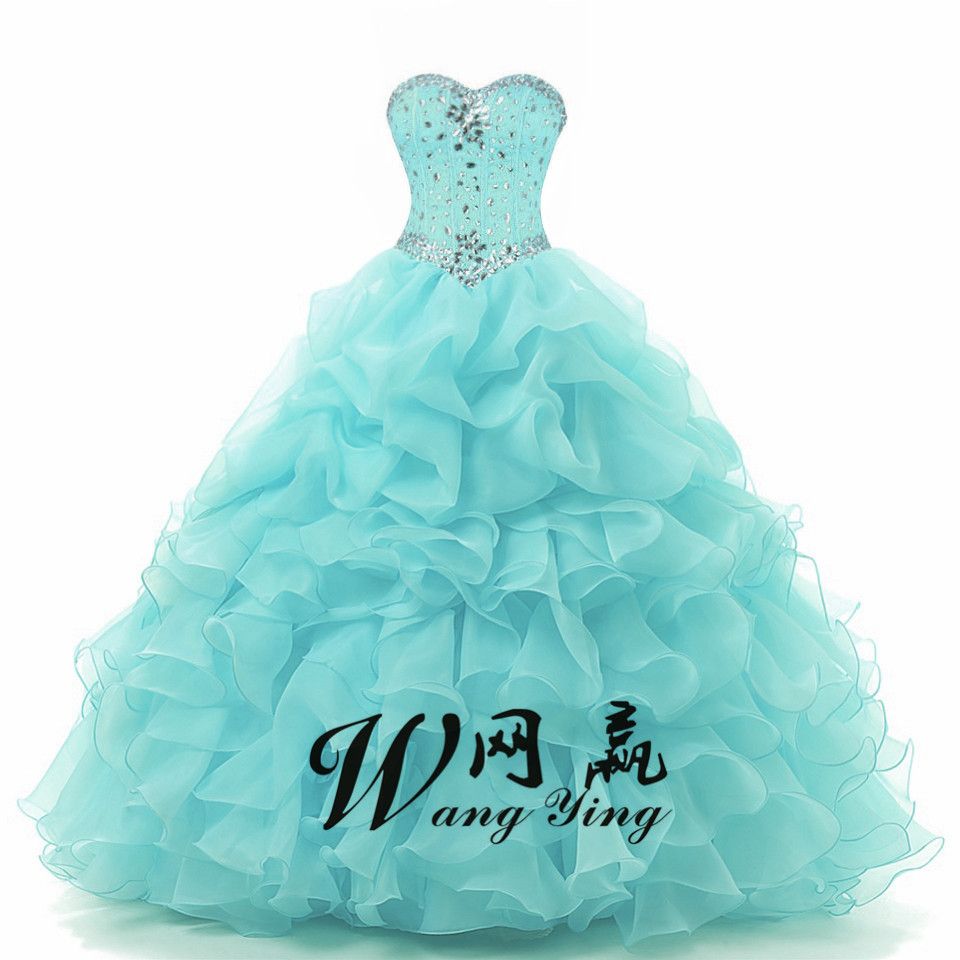 vestido com organza cristal