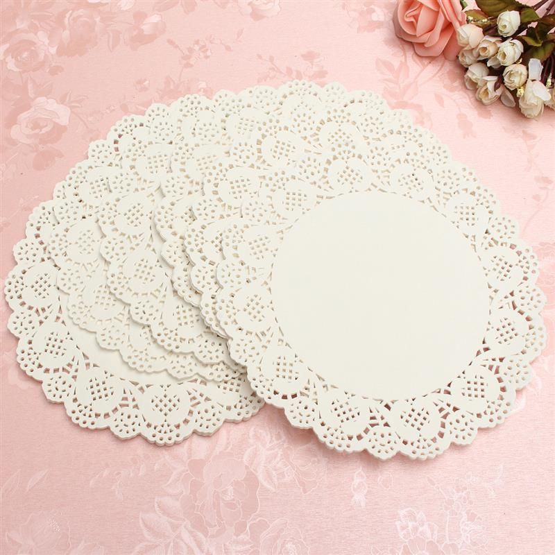 Whole White Round Lace Paper Doilies Plates Mats Coasters Whole White Round Lace Paper Doilies Plates Mats Coasters Placemats Wedding Events Party Table Gift Bag Decorative Accessories Lock Bags And Bo