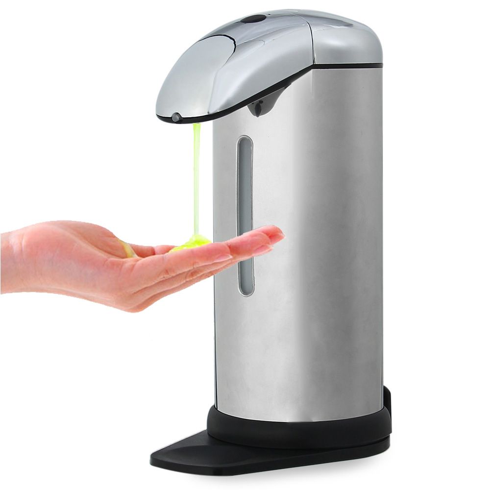 Best Automatic Soap Dispenser 500ml New Stainless Steel Ir Sensor Best Automatic Soap Dispenser 500ml New Stainless Steel Ir Sensor Touchless Liquid For Kitchen Bathroom Home Nb Under 23 61