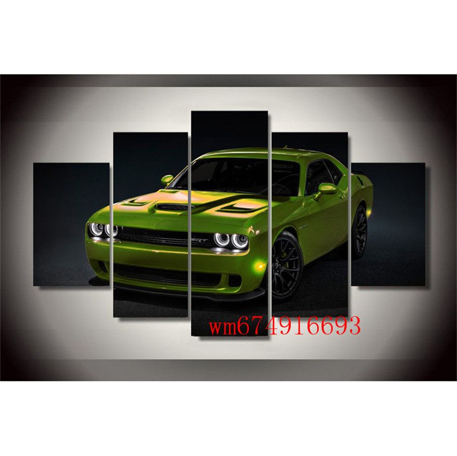 Compre Carro Esportivo Verde 5 Peças De Decoração Para Casa Hd