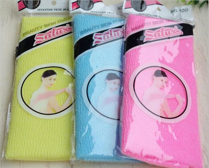 2019 Salux Beauty Skin Cloth Exfoliating Wash Cloth Japanese Body Wash