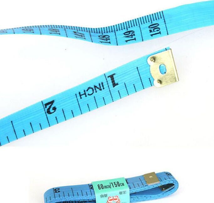 شراء البلاستيك لينة حاكم شريط قياس الملابس شريط قياس حاكم حاكم الخياطة المنزلية العملية 1 5 متر مع رئيس الحديد رخيص التسليم السريع والجودة Ar Dhgate