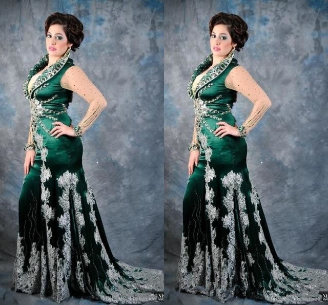Emeral Green Dress Indian Prom