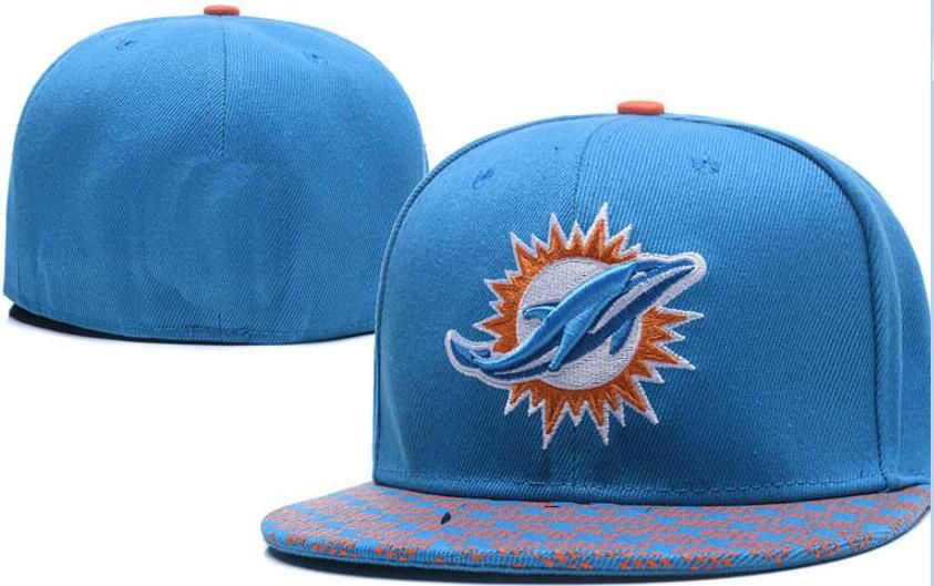 National Team Fitted Dolphins Hats Baseball Embroidered Team Letter