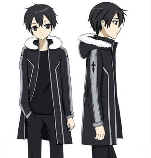 Anime Boy Wearing Jacket Compre Anime  Game Sword Art En L nea SAO Kirito 