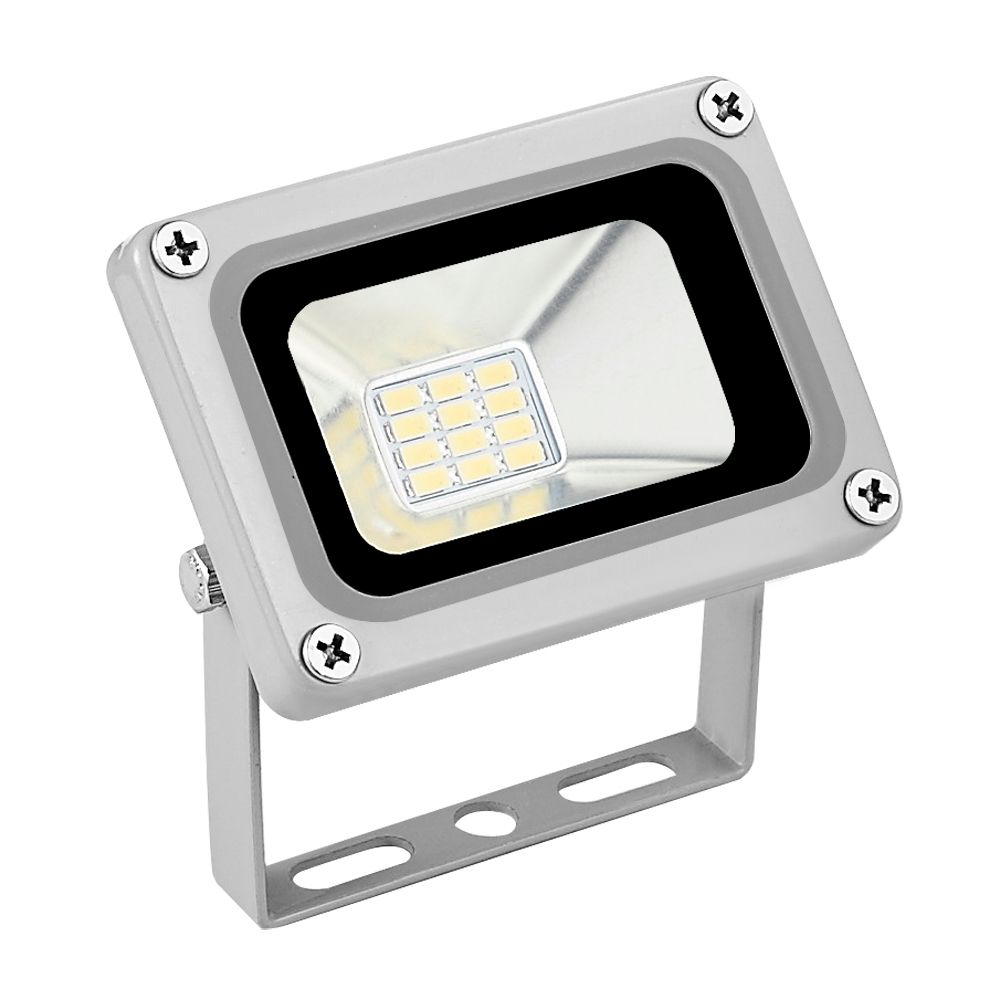2pcs New 10w 12v Led Floodlights Spotlight Search Light Outdoor Lamp 12 Volt Coldwhite Floodlight For Garden Street Square