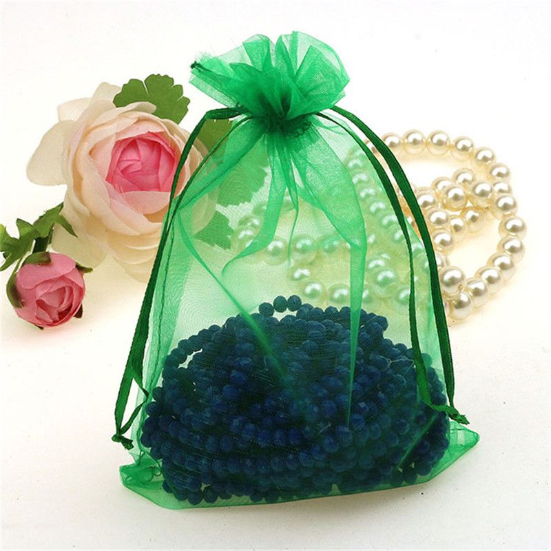 Large Organza Bags Drawstring Wedding Gift Bags For Packaging 30x40cm