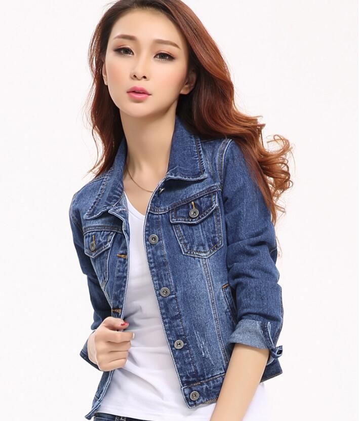 jaquetas jeans compridas femininas