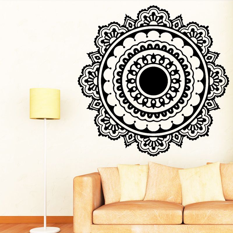 buddhism india mandala wall stickers for living room namaste india