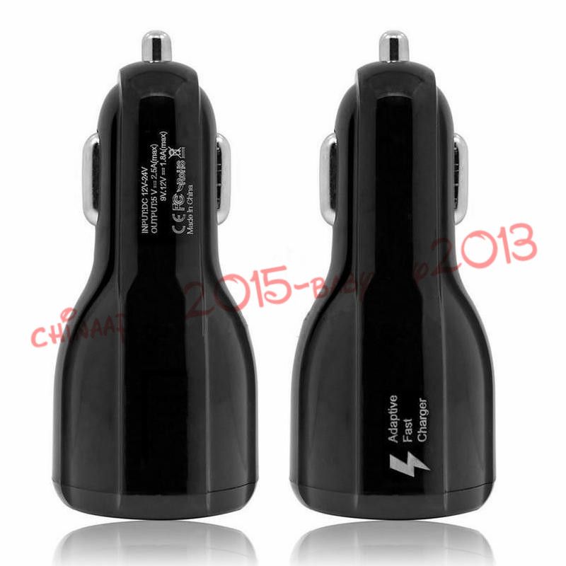 Fast Car Charger 5V 9V 12V 3.1A Dual usb port Car Power Charger adapter for samsung galaxy s6 s7 s8 plus note 4 5 gps mp