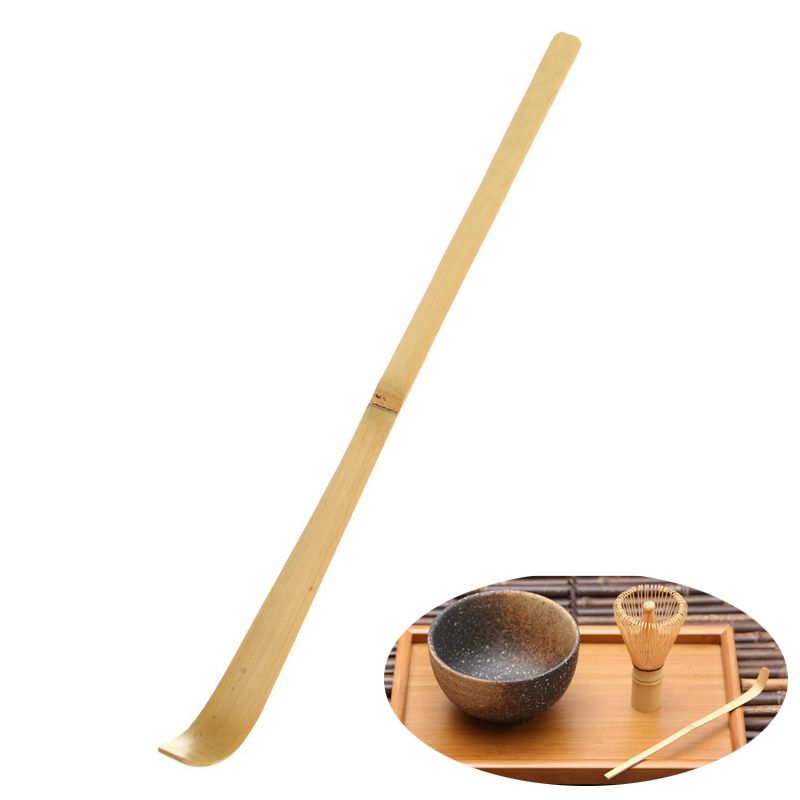 BRAND NEW BAMBOO TEA AND COFFEE SCOOP MEASURING 17cm