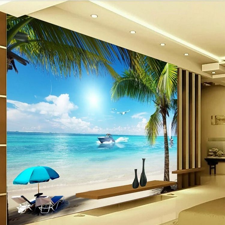 Wallpaper Art mural plage pour chambre Free HD