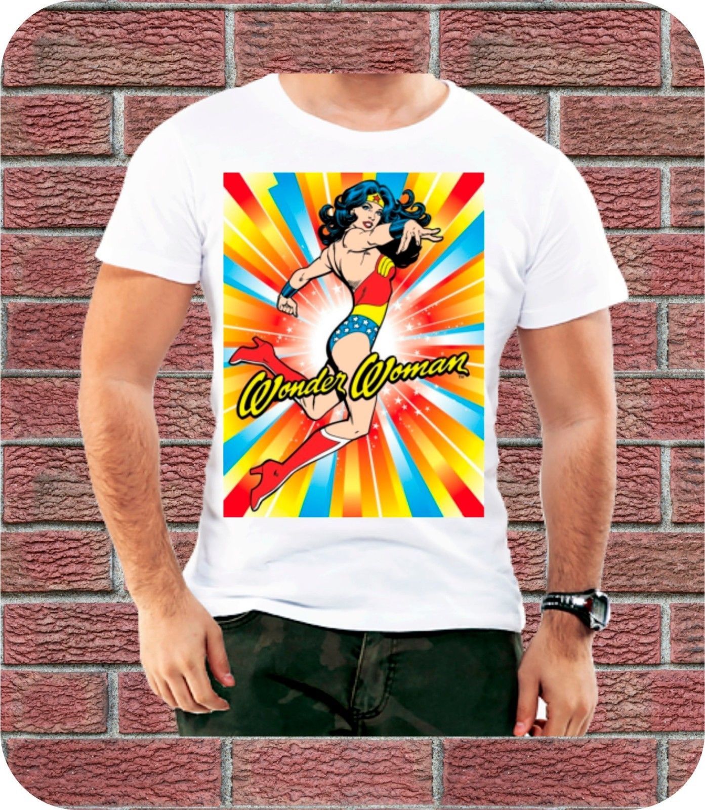 Wonder Woman ic Book Movie Men T Shirt Birthday Christmas Present Xmas Gift Cool Casual Pride T Shirt Men Uni New Fashion T Shirt A Day Retro Tee