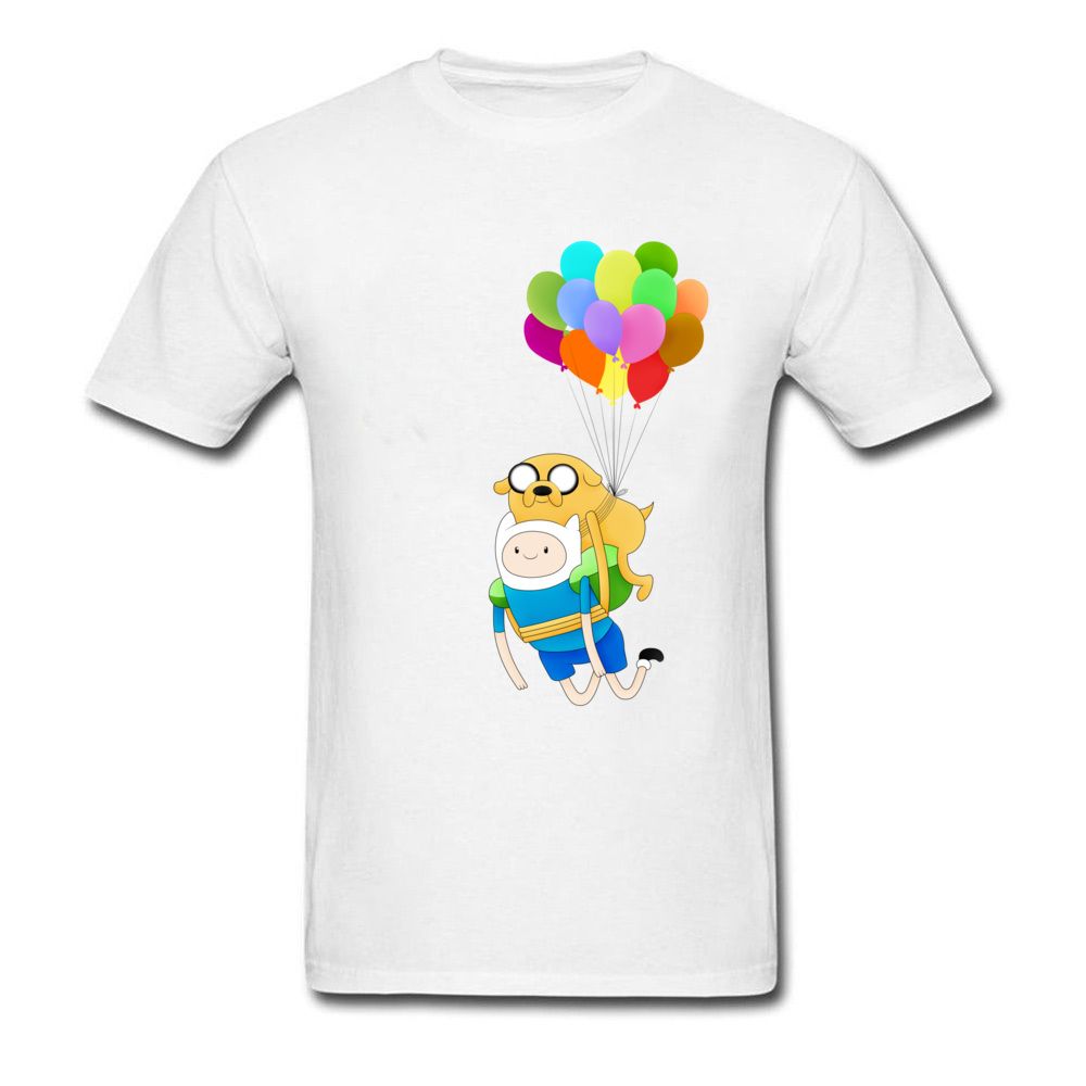 2018 personalized cartoon t shirts for student air colored balloons