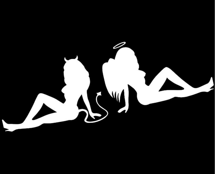 Girl Next Door Sucks Sexy Angel And Demon