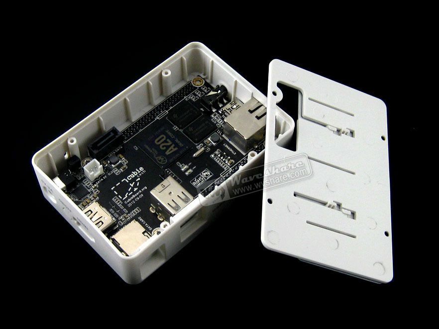 Freeshipping Cubieboard2 пакет мини-ПК с корпусом DualCore Cubieboard A20 плата разработки с USB HDMI SATA