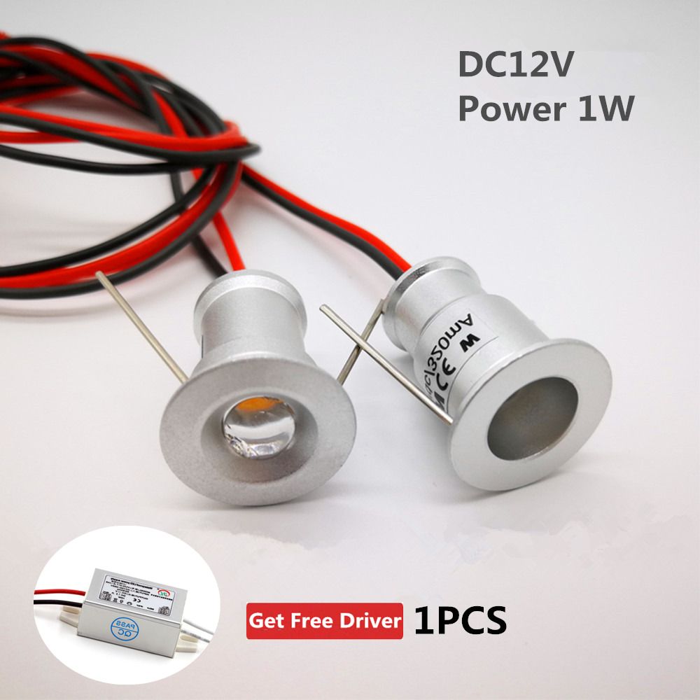 1w Led Spotlight 15mm Cutout Recessed Room Decoration Lighting Dc12v 1w Led Spotlight 15mm Cutout Recessed Room Decoration Lighting Dc12v Home Kitchen Ceiling Light 30d 120d Foco Exterior Spotlights Round