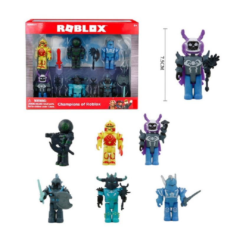 6pcs1lot Roblox Action Figure 75cm Juguets Toy Game Figuras Roblox Boys Toys Brinquedoes Without Box Christmas Gift - 
