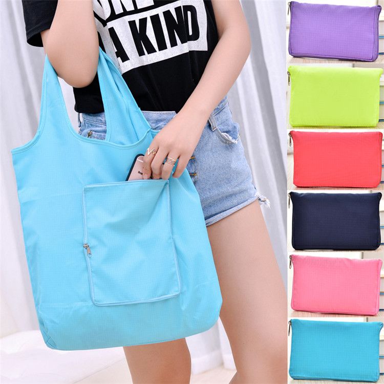 17 styles reusable collapsible grocery bags storage bag heavy duty