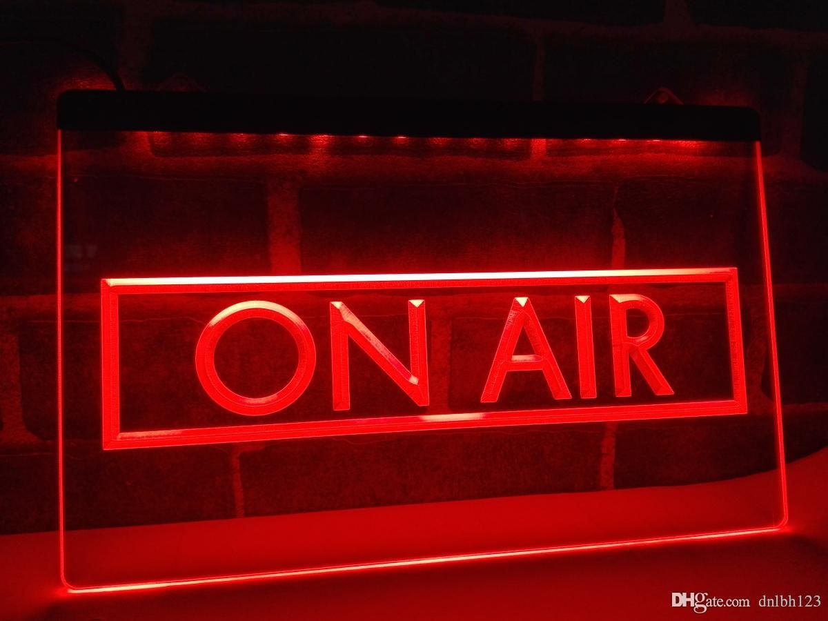 lb480r on air recording studio new nr led neon light sign 120v led