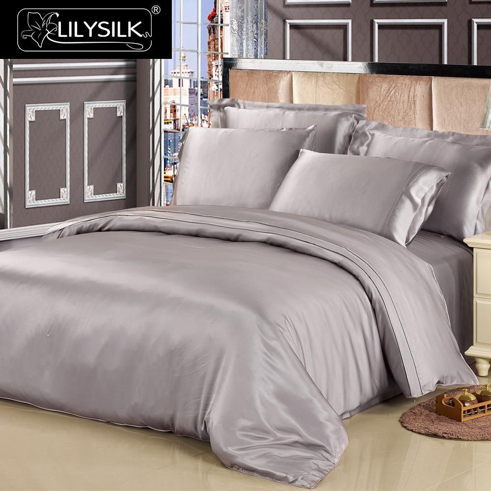 Lilysilk 100 Pure Mulberry Silk Comforter Duvet Cover Luxury