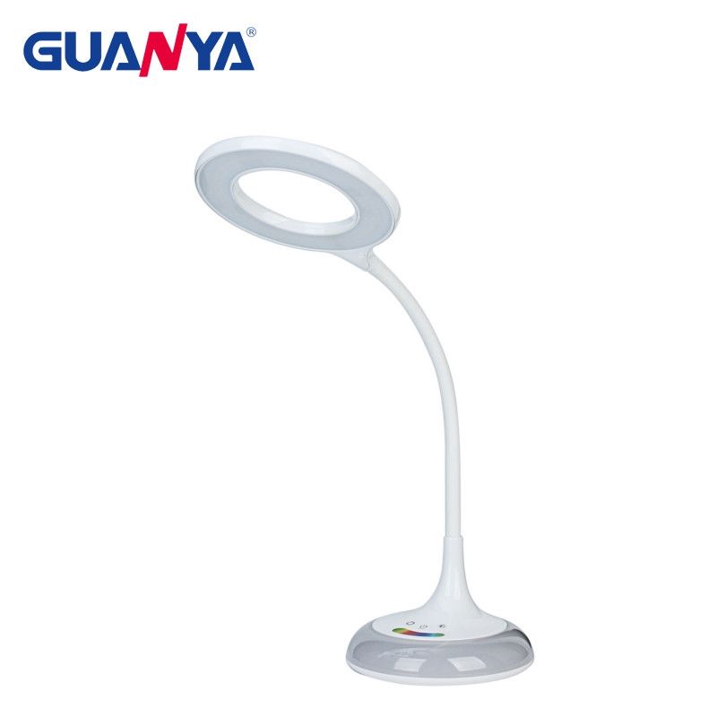 Guanya Led Desk Lamp Light Touch Switch Flexible Reading Table Guanya Led Desk Lamp Light Touch Switch Flexible Reading Table 3 Level Natural Pure Warm White Office Night