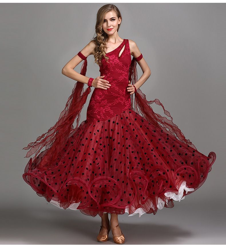 Acquistare Abiti Da Ballo Da Ballo Rosso Abiti Da Ballo Standard Abiti Da  Ballo Standard Costumi Luminosi Abito Da Ballo Valzer Economico | Consegna  Veloce E Qualità | DHgate Italy