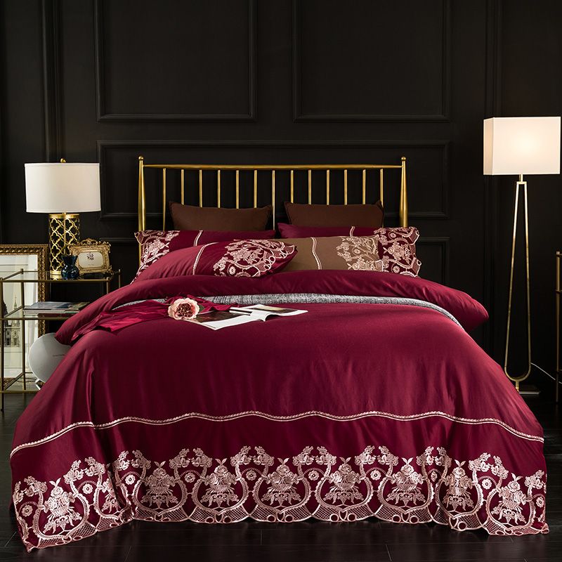 Wine Duvet Cover King