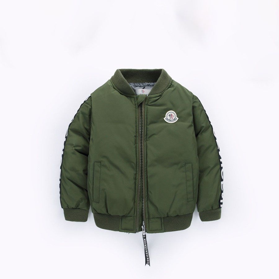 Baby Parka Autumn European Army Green Quilted Jackets For Boys Fashion