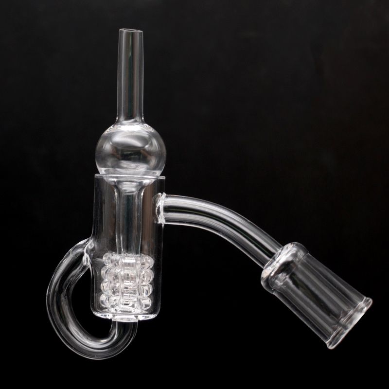 2019 New Diamond Knot Loop Quartz Banger 10mm 14mm 18mm Male Female 45